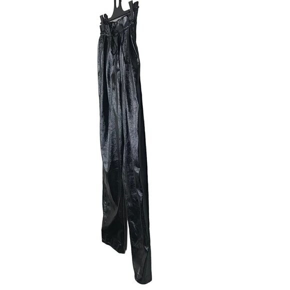 Aritzia Wilfred Black Jive Pants High Waister Faux Leather Pants Size  XS - Picture 5 of 8